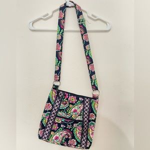 Vera Bradley Hipster Cross Body/Shoulder bag in petal paisley